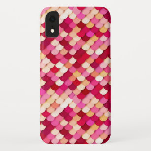 Capa Para iPhone Da Case-Mate "Escamas de Dragão" - magenta, rosa vibrante e pês