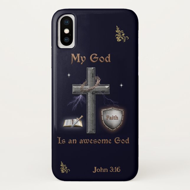 Capa Para iPhone, Case-Mate Escritura de bíblia (Verso)