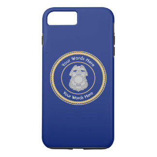 Capa Para iPhone Da Case-Mate Escudo Universal do Crachá Policial