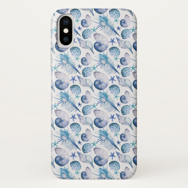 Capa Para iPhone, Case-Mate Escudos da aguarela (Verso)