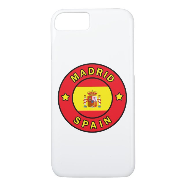 Capa Para iPhone, Case-Mate Espanha de Madrid (Verso)