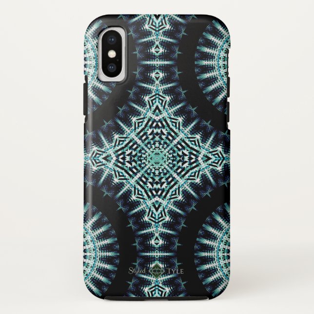 Capa Para iPhone, Case-Mate Espectro Onda Sonora Cruzada (Verso)
