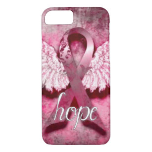 Capa iPhone 8/ 7 Esperança cor-de-rosa da fita pelo design de Vetro