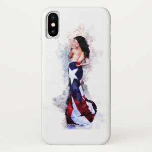 Capa Para iPhone X Espírito de Puerto Rico