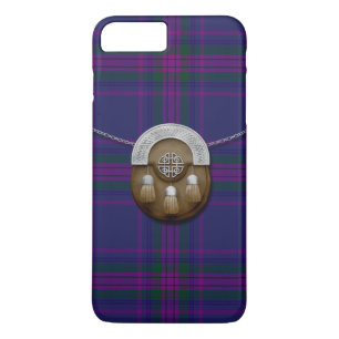 Capa iPhone 8 Plus/7 Plus Espírito do Tartan e do Sporran de Scotland