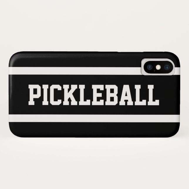 Capa Para iPhone, Case-Mate Esportes do Esportes do PICKLEBALL - Estirpes Bran (Verso (Horizontal))