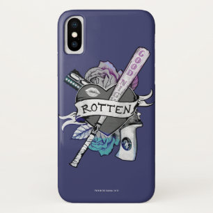 Capa Para iPhone Da Case-Mate Esquadrão Suicida   Harley Quinn "Rotten" Tatuage