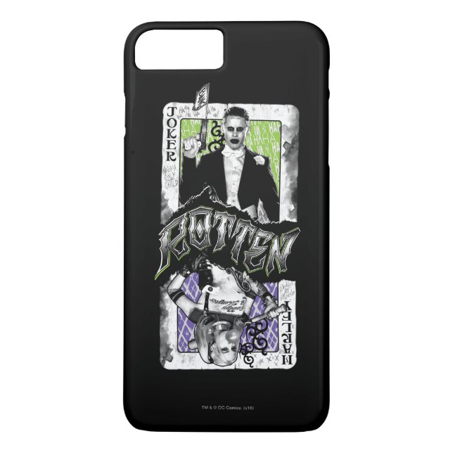 Capa Para iPhone, Case-Mate Esquadrão Suicida | Joker & Harley Rotten (Verso)