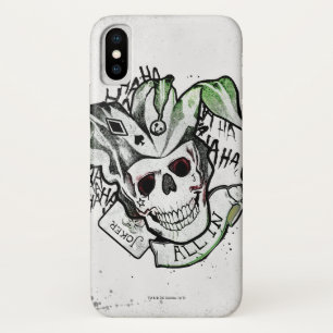 Capa Para iPhone Da Case-Mate Esquadrão Suicida   Joker Skull "All In" Tattoo A