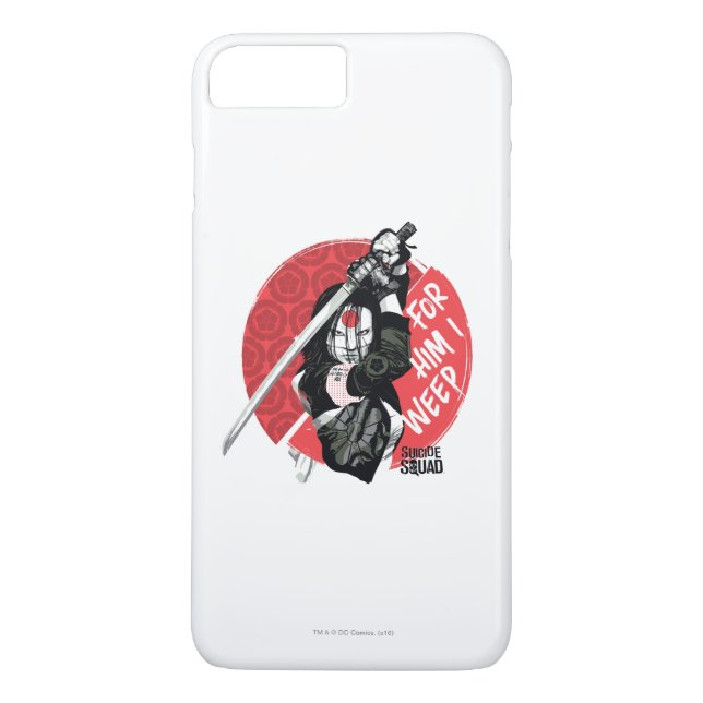 Capa Para iPhone, Case-Mate Esquadrão Suicida | Katana "Para Ele Eu Choro" (Verso)
