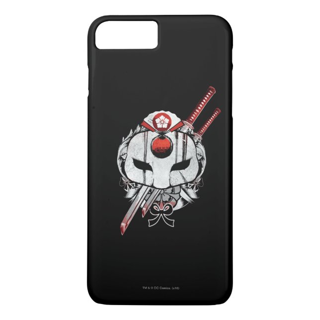 Capa Para iPhone, Case-Mate Esquadrão Suicida | Mascaramento Katana e Espadas  (Verso)