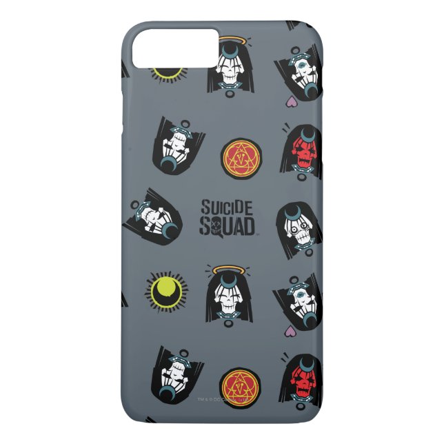 Capa Para iPhone, Case-Mate Esquadrão Suicida | Padrão Enchantress Emoji (Verso)