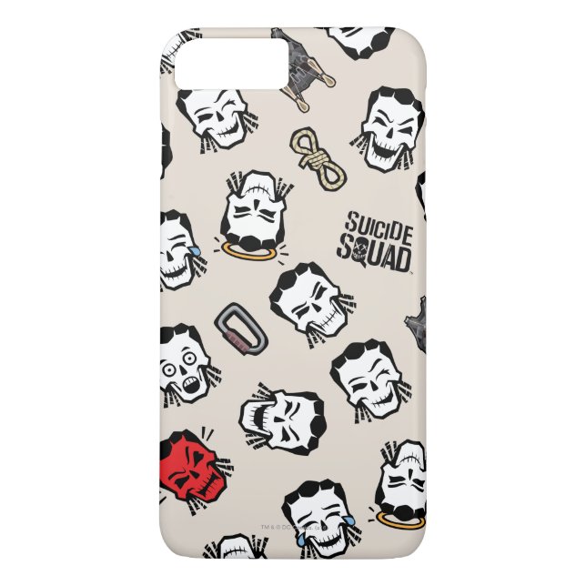 Capa Para iPhone, Case-Mate Esquadrão Suicida | Slipknot Emoji Pattern (Verso)