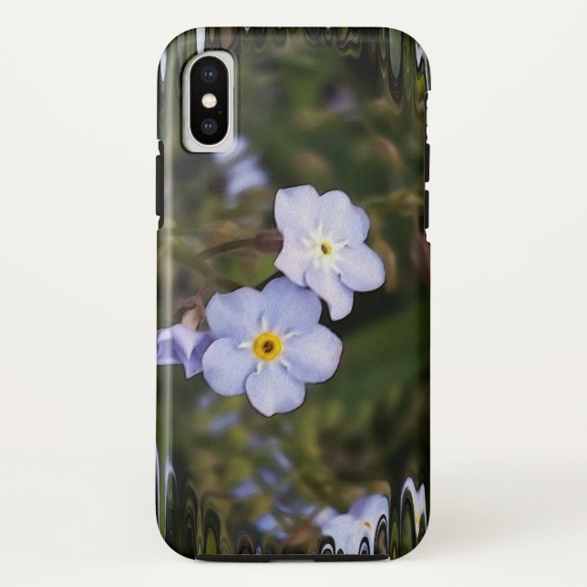 Capa Para iPhone, Case-Mate Esqueça-me não flores (Verso)