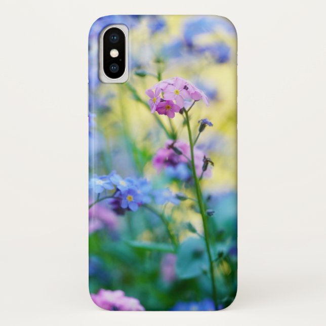 Capa Para iPhone, Case-Mate Esqueçam-me-não-flores (Verso)