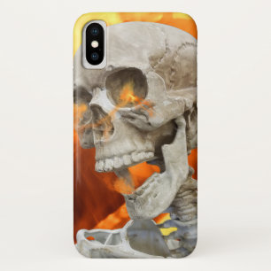 Capa Para iPhone Da Case-Mate esqueleto em chamas