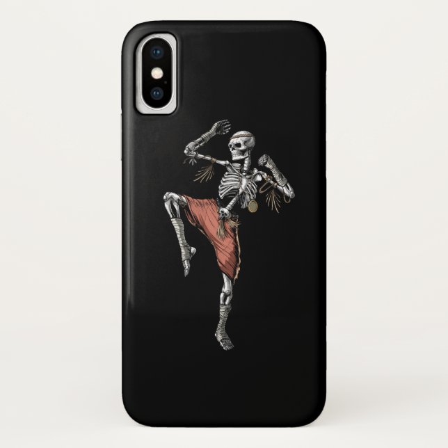 Capa Para iPhone, Case-Mate Esqueleto Muay Thai (Verso)