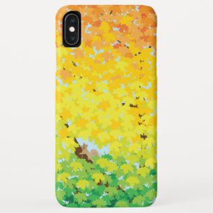 Capa Para iPhone Da Case-Mate Esquilo bonito na árvore de bordo na ilustração