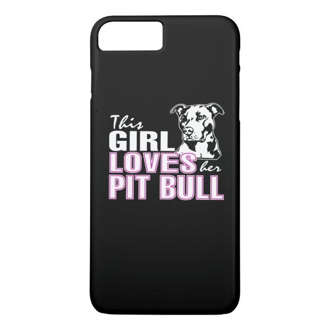 Capa Para iPhone, Case-Mate Esta menina ama seu PITBULL (Verso)