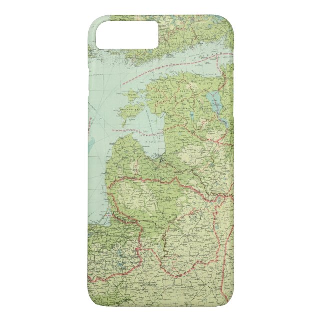 Capa Para iPhone, Case-Mate Estados Bálticos & Prússia do leste (Verso)