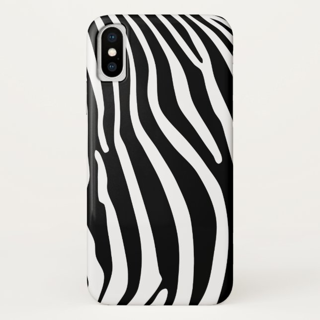Capa Para iPhone, Case-Mate Estampa de Zebra (Verso)