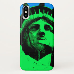 Capa Para iPhone Da Case-Mate Estátua da liberdade do pop art