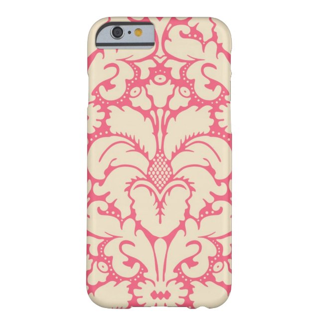 Capa Para iPhone, Case-Mate Estilo barroco damask background 2 (Verso)