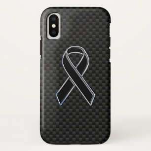 Capa Para iPhone Da Case-Mate Estilo Cromo Fibra de Carbono de Sensibilização