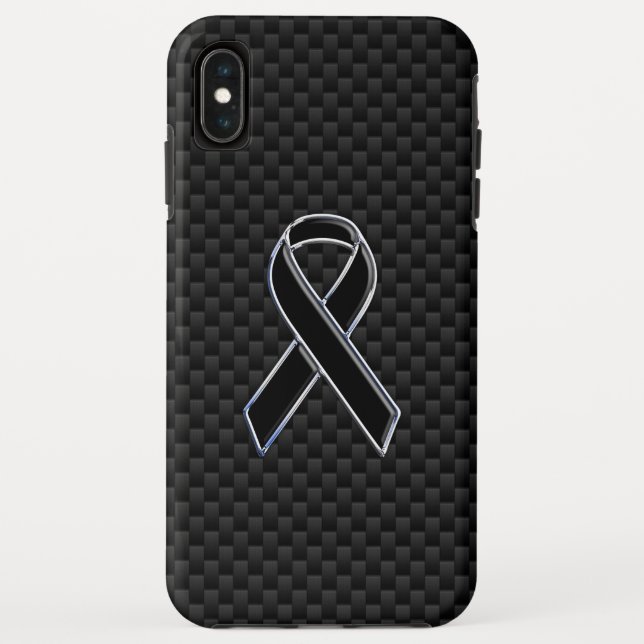 Capa Para iPhone, Case-Mate Estilo Cromo Fibra de Carbono de Sensibilização em (Verso)