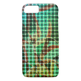 Capa iPhone 8/ 7 Estilo de cestos de palha seca semelhante a castan