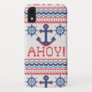 Capa Para iPhone Da Case-Mate Estilo de Jumper de Natal para o tricô Náutico A