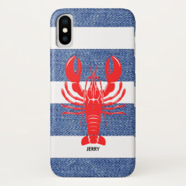 Capa Para iPhone Da Case-Mate Estilo litoral de lagosta náutica
