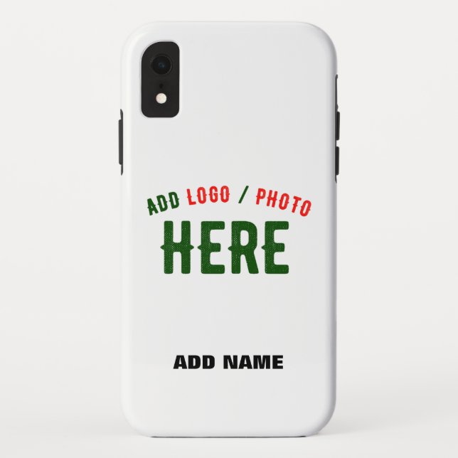 CAPA PARA iPhone, Case-Mate  ESTILO MODERNO PERSONALIZÁVEL BRANCO VERIFICADO MA (Verso)