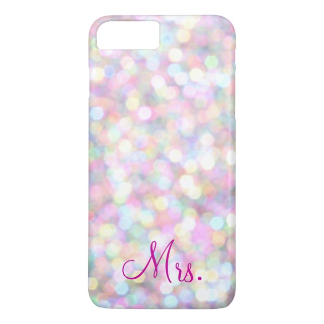 Capa Para iPhone, Case-Mate Estojo Sparkly iPhone 7 Plus Sra. (Verso)