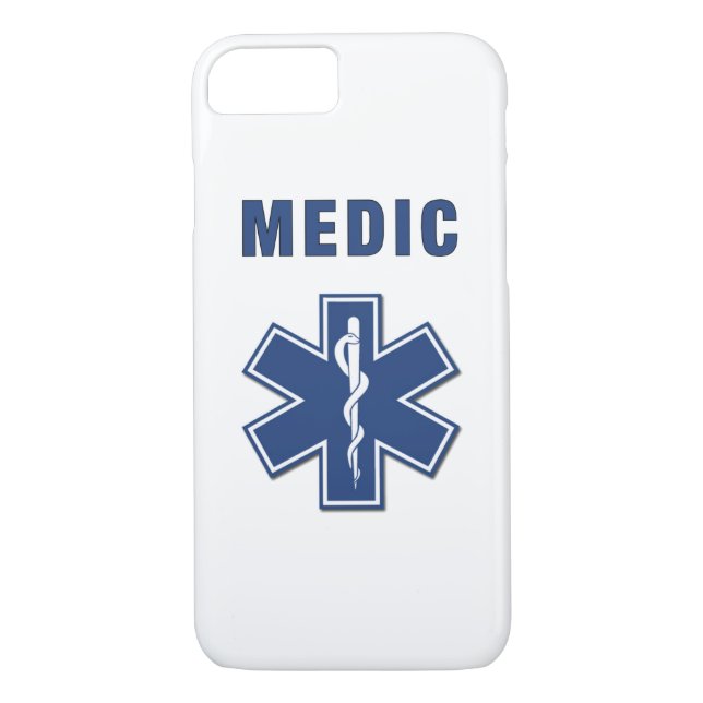 Capa Para iPhone, Case-Mate Estrela do médico da vida (Verso)