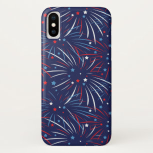 Capa Para iPhone Da Case-Mate Estrelas azuis brancas vermelhas dos