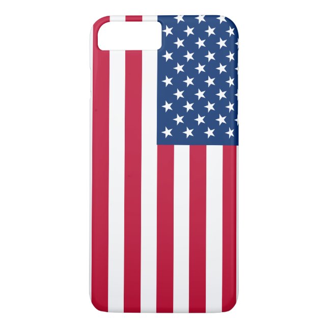 Capa Para iPhone, Case-Mate Estrelas e faixas de bandeira americanas (Verso)
