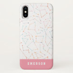 Capa Para iPhone Da Case-Mate estrelas e padrão de astronomia espacial divertida<br><div class="desc">Este design de espaço ousado e divertido é uma forma excelente de iluminar o seu dia. Com padrão de constelações,  estrelas e galáxias,  disponível em diversos produtos.</div>