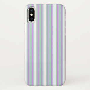 Capa Para iPhone Da Case-Mate Estrias de doces mint e lilac