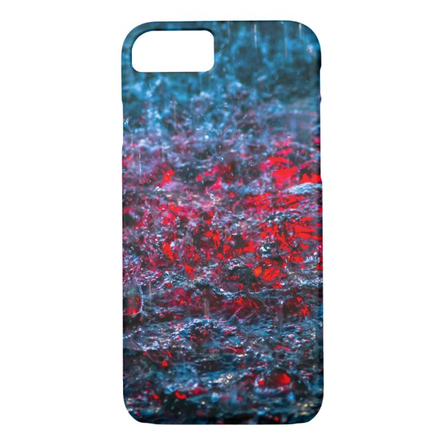 Capa Para iPhone, Case-Mate Estudo em Watercolor - Vermelho (Verso)