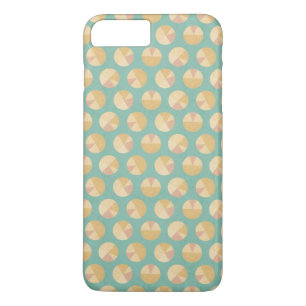 Capa Para iPhone Da Case-Mate Etapa teste padrão alaranjado & verde de   de Geo