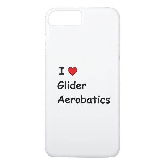 Capa Para iPhone, Case-Mate Eu Amo A Aerobática Glider (Verso)