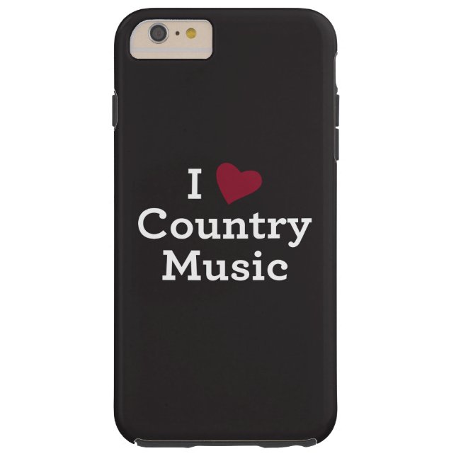 Capa Para iPhone, Case-Mate Eu amo a música country (Verso)