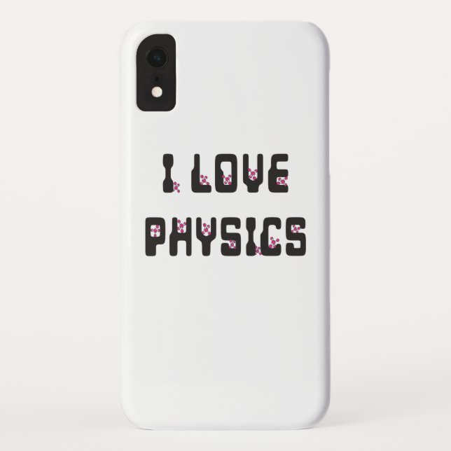 Capa Para iPhone, Case-Mate Eu amo Física (Verso)