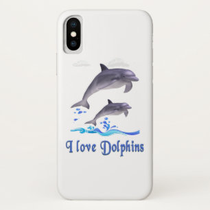 Capa Para iPhone Da Case-Mate Eu amo golfinhos