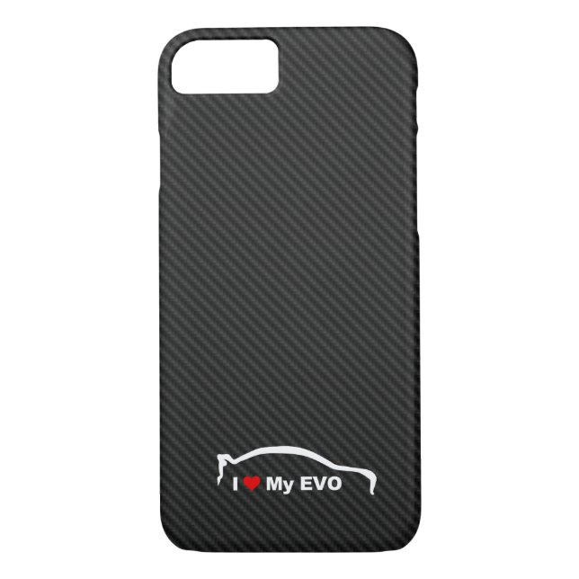 Capa Para iPhone, Case-Mate Eu amo meu EVO (Verso)