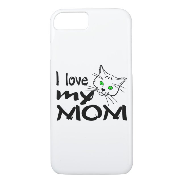 Capa Para iPhone, Case-Mate Eu Amo Minha Mãe (Verso)