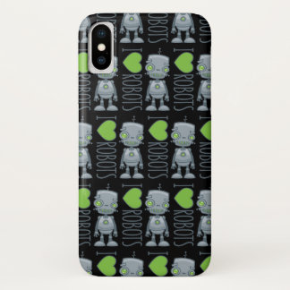 Capa Para iPhone Da Case-Mate Eu amo robôs