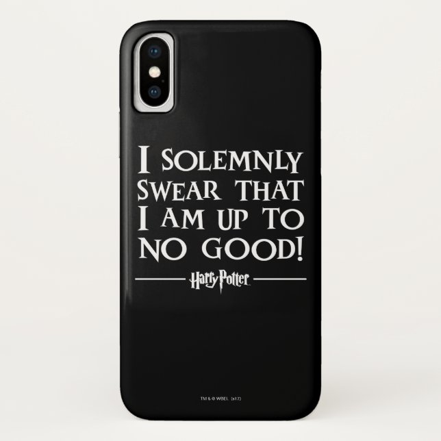 CAPA PARA iPhone, Case-Mate  EU JUREI SOLENEMENTE QUE NÃO ESTOU PRESTES A FAZER (Verso)