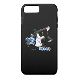 Capa iPhone 8 Plus/7 Plus Eu não fiz isso Cat